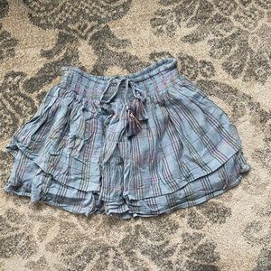 Majorelle Palmer Skirt in Rainbow Stripe